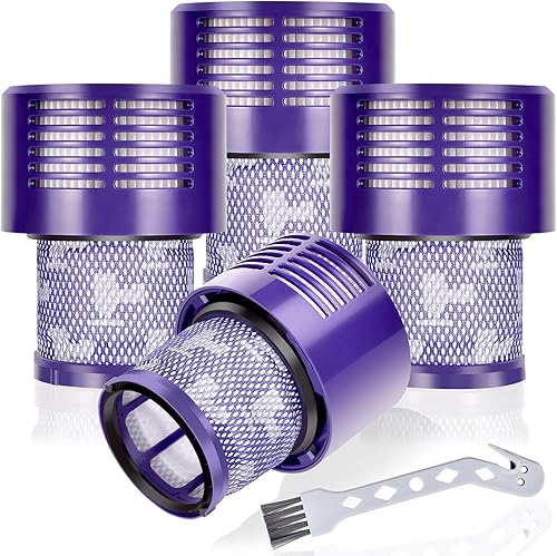 Vista 13 de Leadaybetter Repuesto de filtro de vacío para Dyson V10 Cyclone Series, V10 Animal, V10 Absolute, V10 Total Clean, SV12, Número de pieza 969082-01