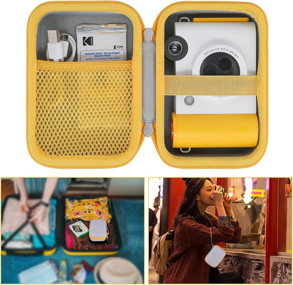 Gabbia protettiva per fotocamera portatile per DJI OSMO Pocket 3, custodia rigida resistente ai graffi, accessori per fotocamera da esterno e da viaggio, Nero , Custodia