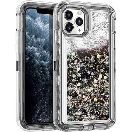 Amazon Com Coolden Case For Iphone 11 Cases Protective Glitter Case For Women Girls Cute Bling Sparkle Heavy Duty Hard Shell Shockproof Tpu Case For 19 Release 6 1 Inches Iphone 11 Iphone Xi
