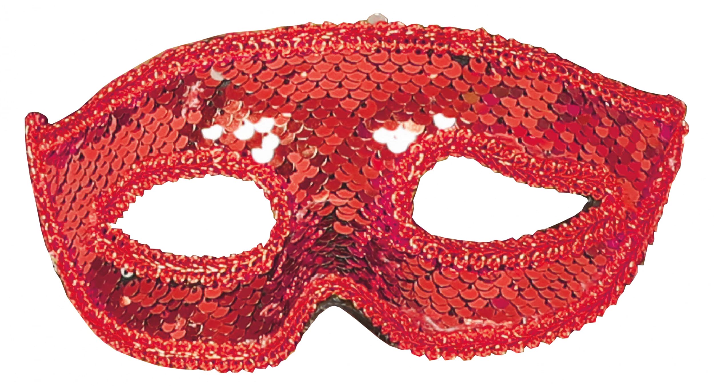 Fiestas GUIRCA Red Sequins Eye Mask