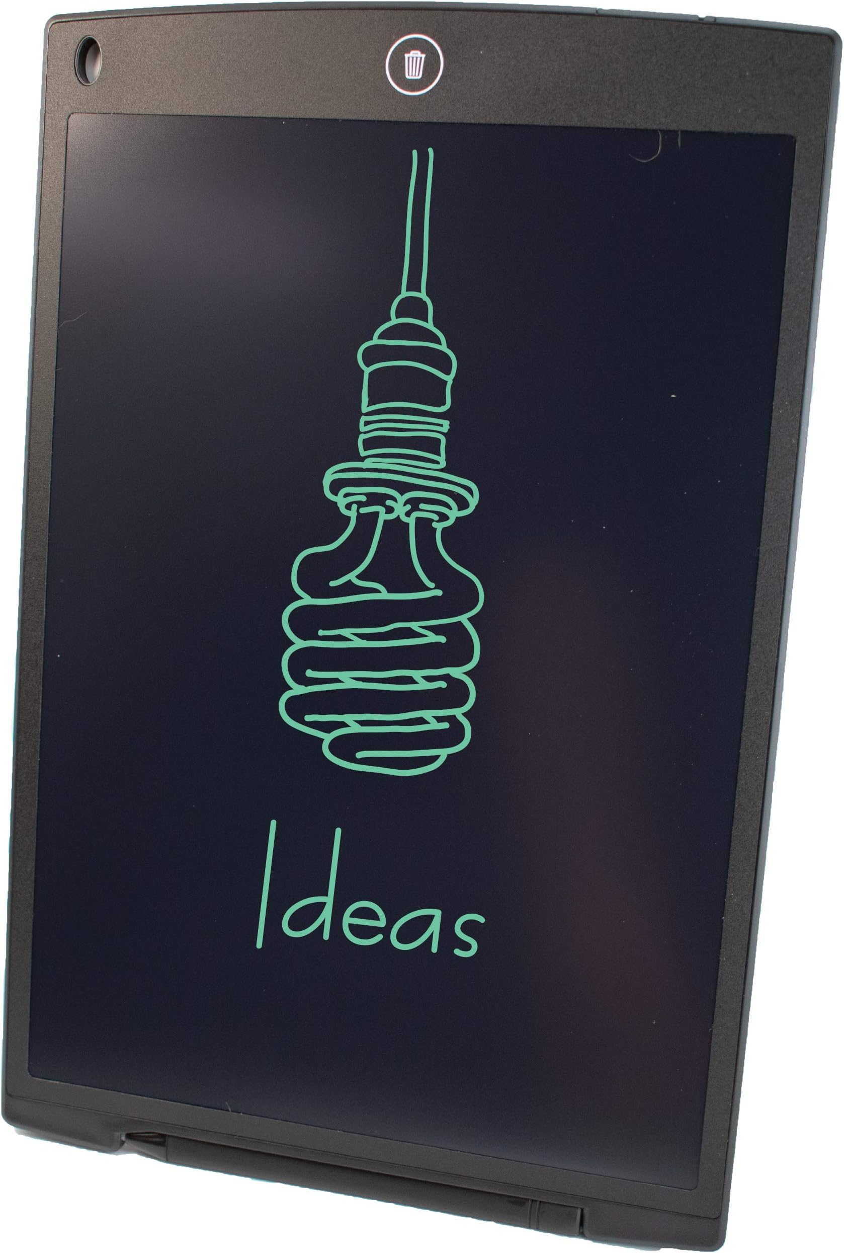 AWH 12 Inch Black LCD Writing Tablets (LCD Writing Pad, Electronic Chalk Board, Magic Slate, Ewriter, E Notepad) and Sizes