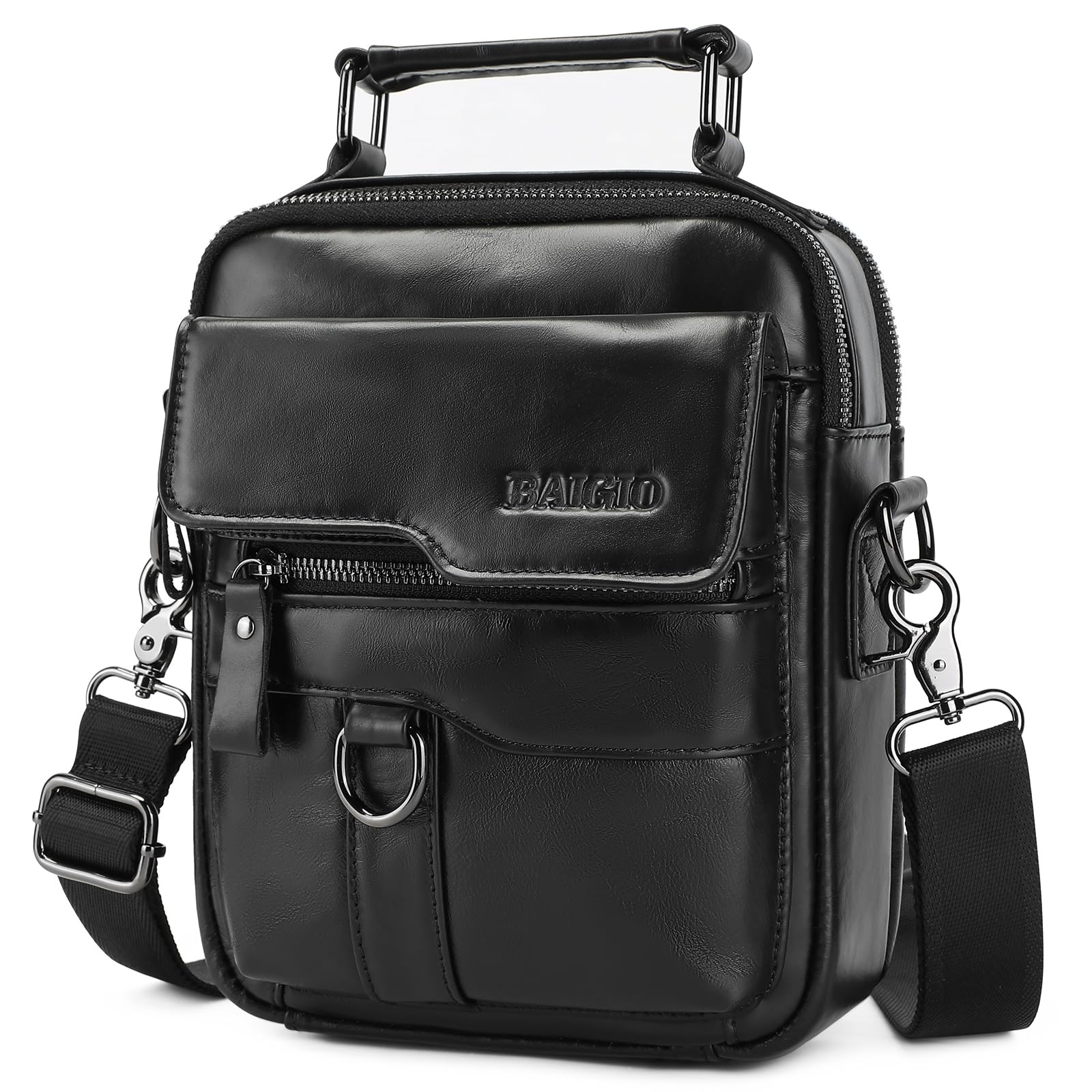 Borsello Uomo Borsa Tracolla Uomo Borsa Messenger Borsa a Spalla per Lavoro Casual Viaggio Sport