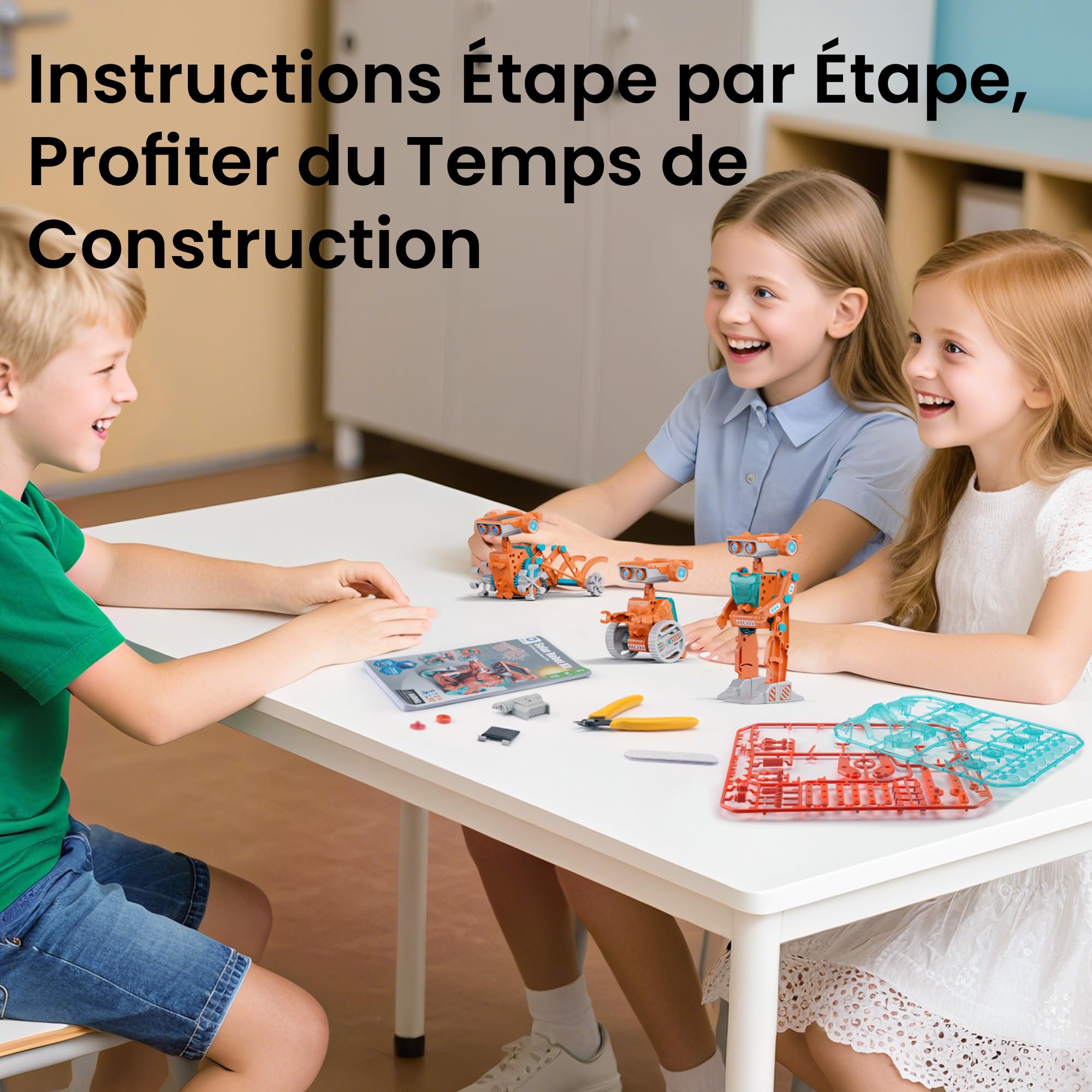 Sillbird 15 en 1 Robot Solaire, Robot Jouet Enfants, Robot Solaire Kit, Solaire Construiction Éducatif, Jouet de Construction, Cadeau pour 8 Ans et Plus, Cadeau Garçon 8 9 10 11 12 Ans, (212Pièces)