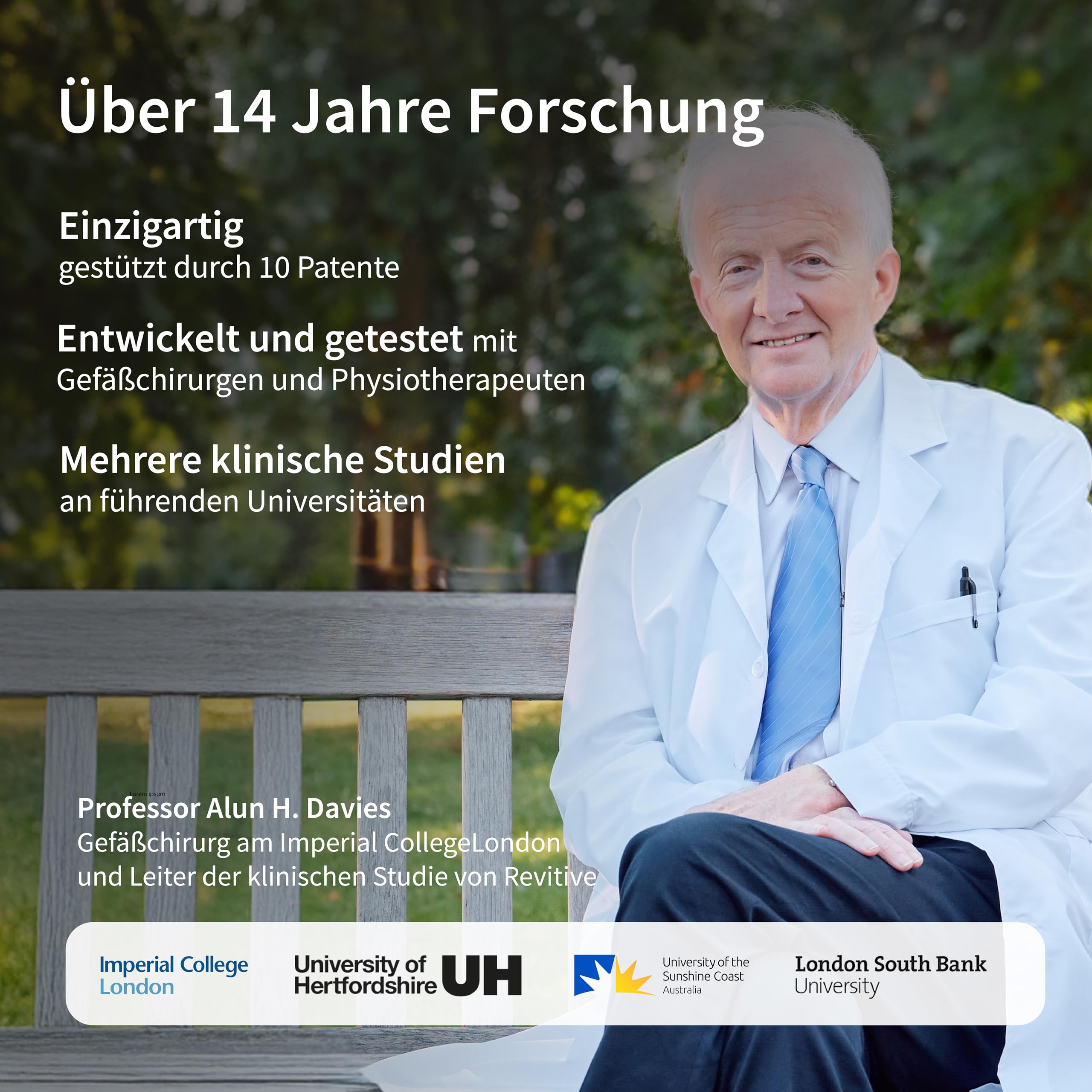 Revitive Medic® Durchblutungs-Stimulator – Klinisch nachgewiesene, medikamentenfreie Linderung von Schmerzen in Beinen und Körper, kabellos, damit Sie in Bewegung bleiben