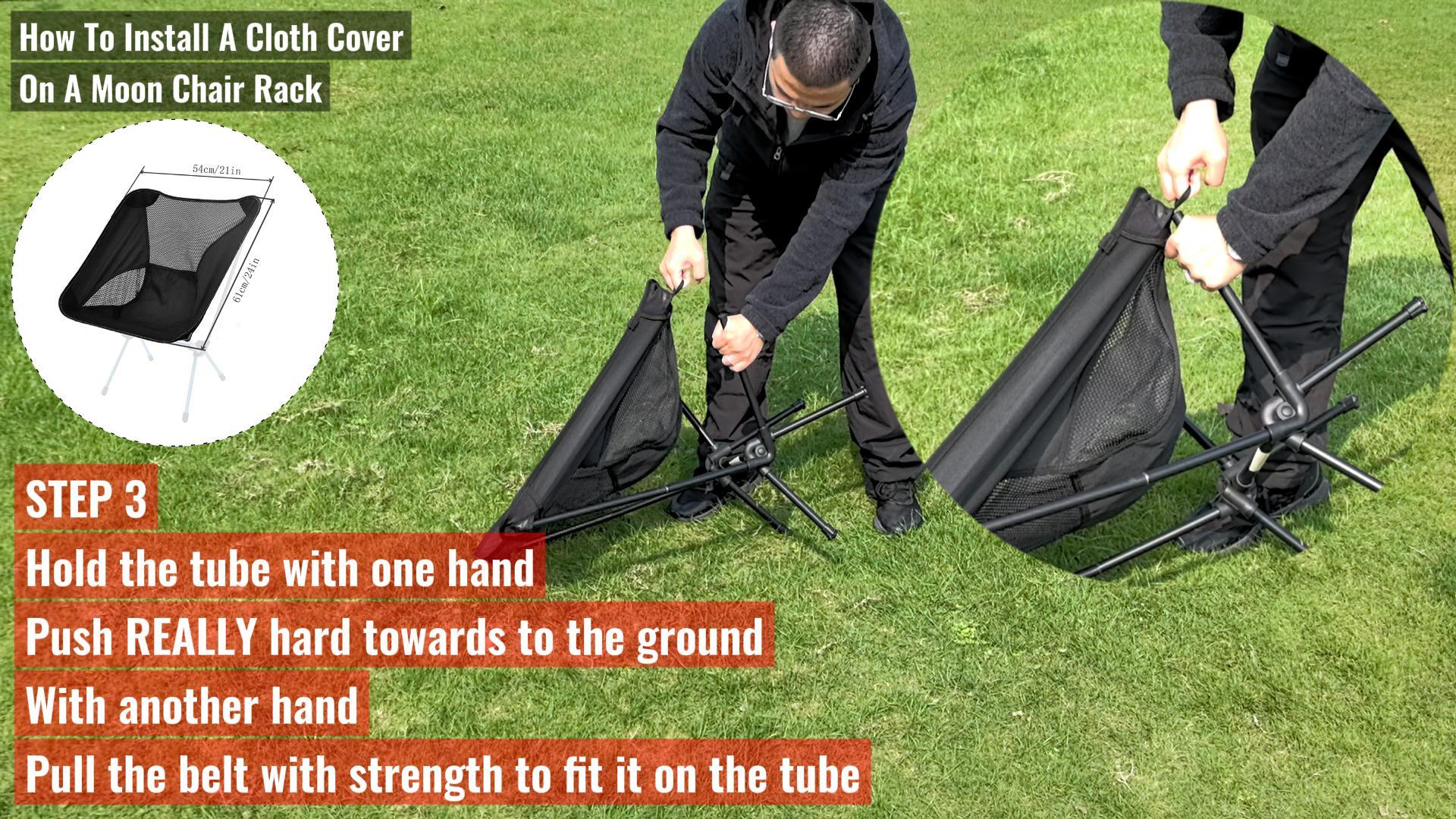 Amazon.com : TAGUTA Camping Chair Cloth Replacement Seat for