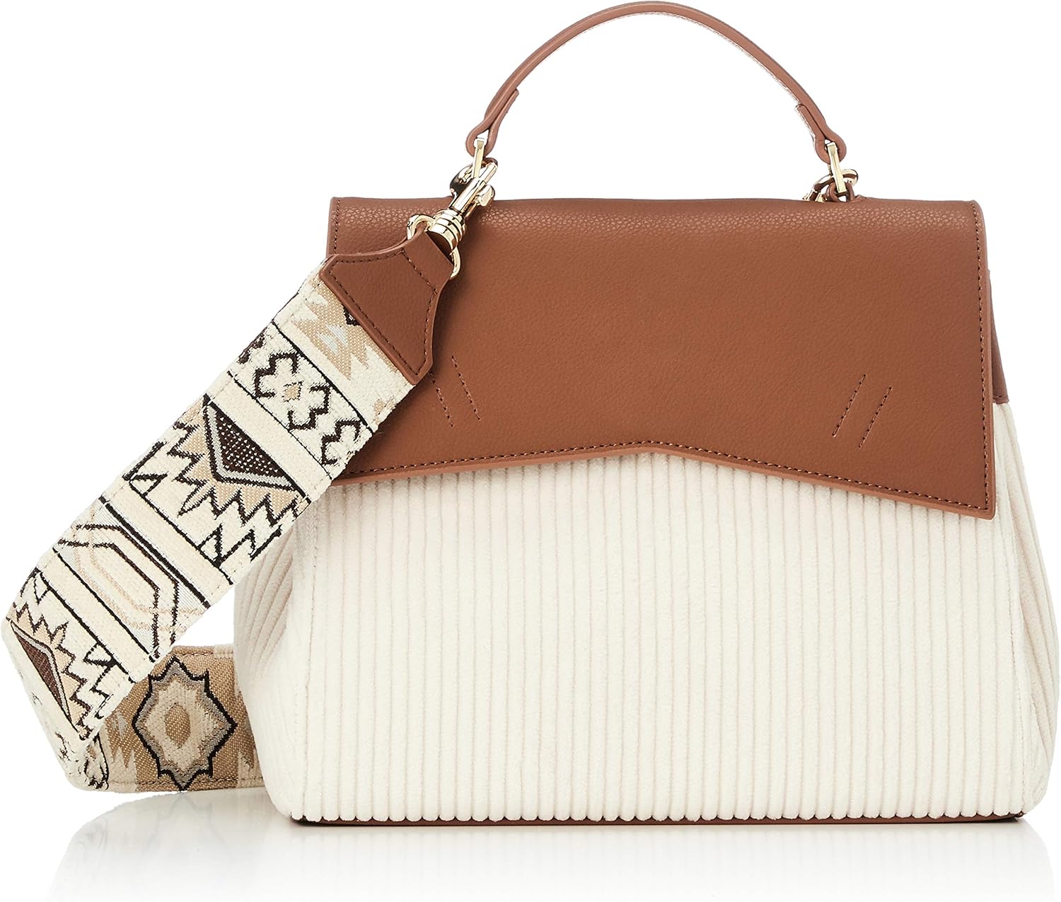 Hem Corduroy Cross Bag