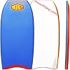 MOREY Boogie Body Board Turbo 4 Classic. The Original Body Boards for Beach; Dual Stringer, PE Core, HDPE for Slick Bottom (2026 Model)