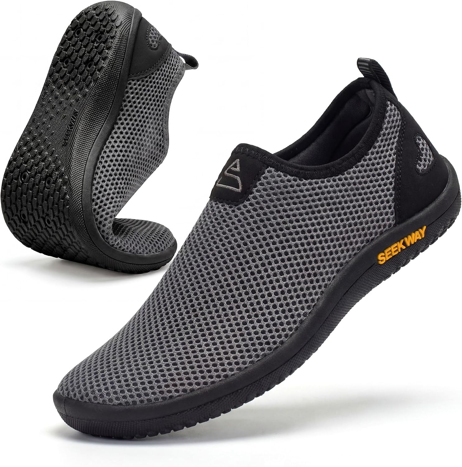 SEEKWAY Barefoot Water Shoes Women Men Quick-Dry Aqua Scoks Beach Swim Pool Lake Non-Slip | Surfing Kayaking Cruise Camping Accessories River Hiking