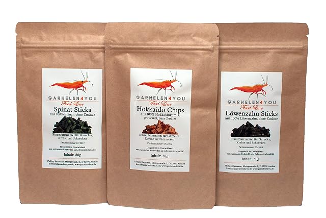 GARNELEN4YOU® Feed Line Bundle - Hokkaido - Diente de león