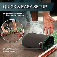 Vista 5 de Perfect Practice Putting Mat – Indoor Putting Green for Home & Office – Golf Training Aid for Putting Practice – Premium Golf Putting Mat with