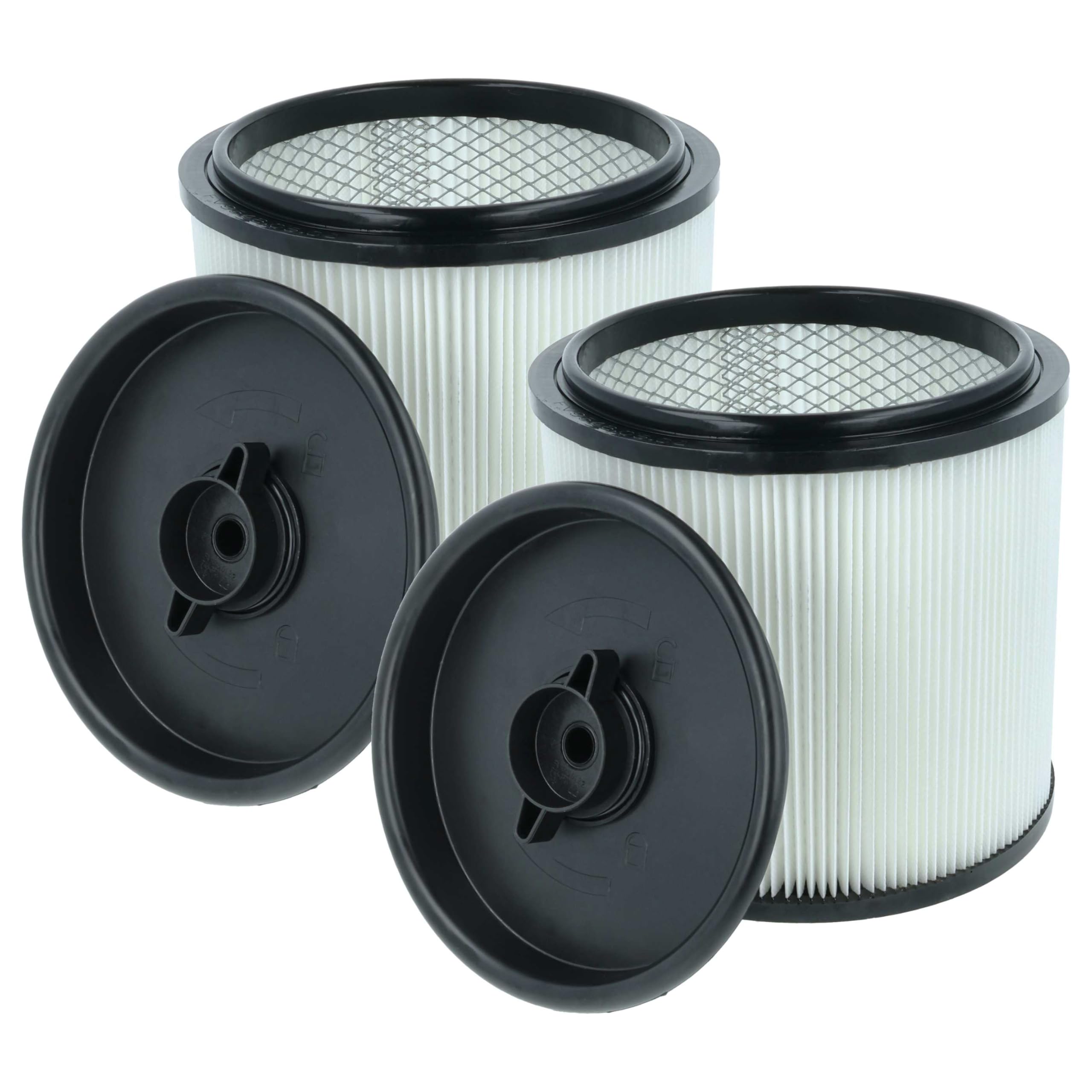 vhbw 2x filtre plissé compatible avec Einhell TE-VC 2230 SACL EX UKCA