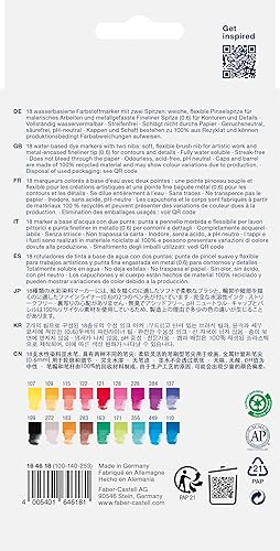 Miniatura 6 de Faber-Castell Goldfaber Aqua Dual Marker - Cartera de 18