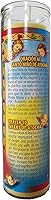 Vista 2 de Vela devocional del pilar de oro del Santo Niño de Atocha (Santo Nino de Atocha)