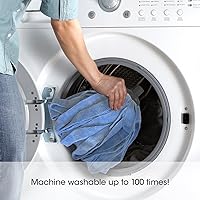 Vista 2 de O-Cedar Repuesto de trapeador de tela de microfibra, azul