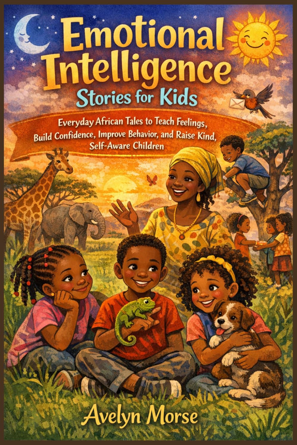 Emotional Intelligence Stories for Kids: Everyday African Tales to Teach Feelings, Build Confidence, Improve Behavior, and Raise Kind, Self-Aware Children