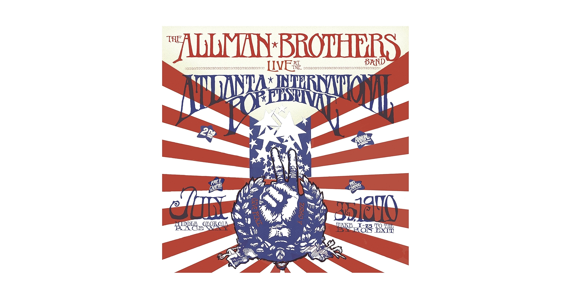 ライヴ・アット・アトランタ・ポップ・フェスティヴァル　1970 Amazon.com: Live at the Atlanta International Pop Festival