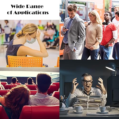 Miniatura 10 de Skylety 4 piezas de Cam Fidget Pad Controlador, Llavero Fidget, Mini Juego Almohadilla de Mano para la Ansiedad y el Alivio del Estrés Juguete