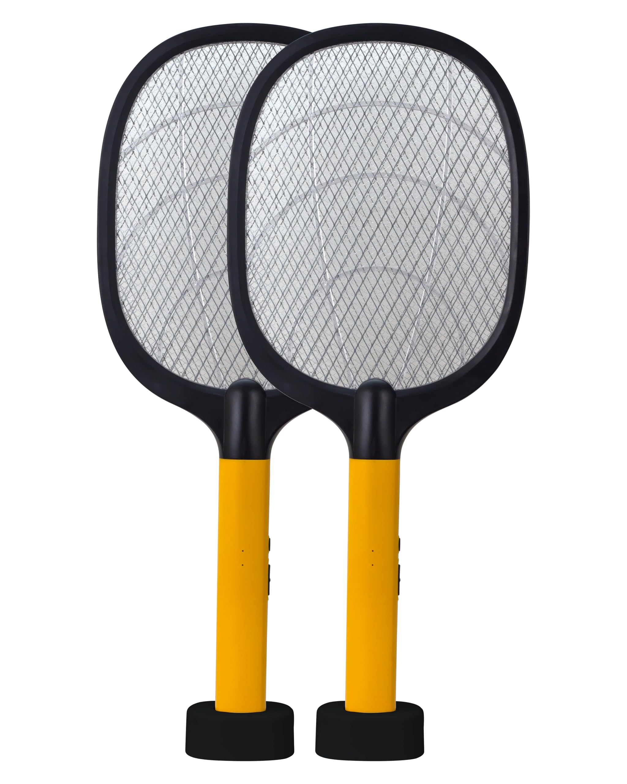 WEIRD WOLF 2 in 1 UV Light Mosquito Bat Racket Electric Fly Swatter with Base Stand, Lithium Battery, USB Type- C Charging, Yellow/Black (Pack of 2) (B0DFWF9R1P) Amazon Price History, Amazon Price Tracker