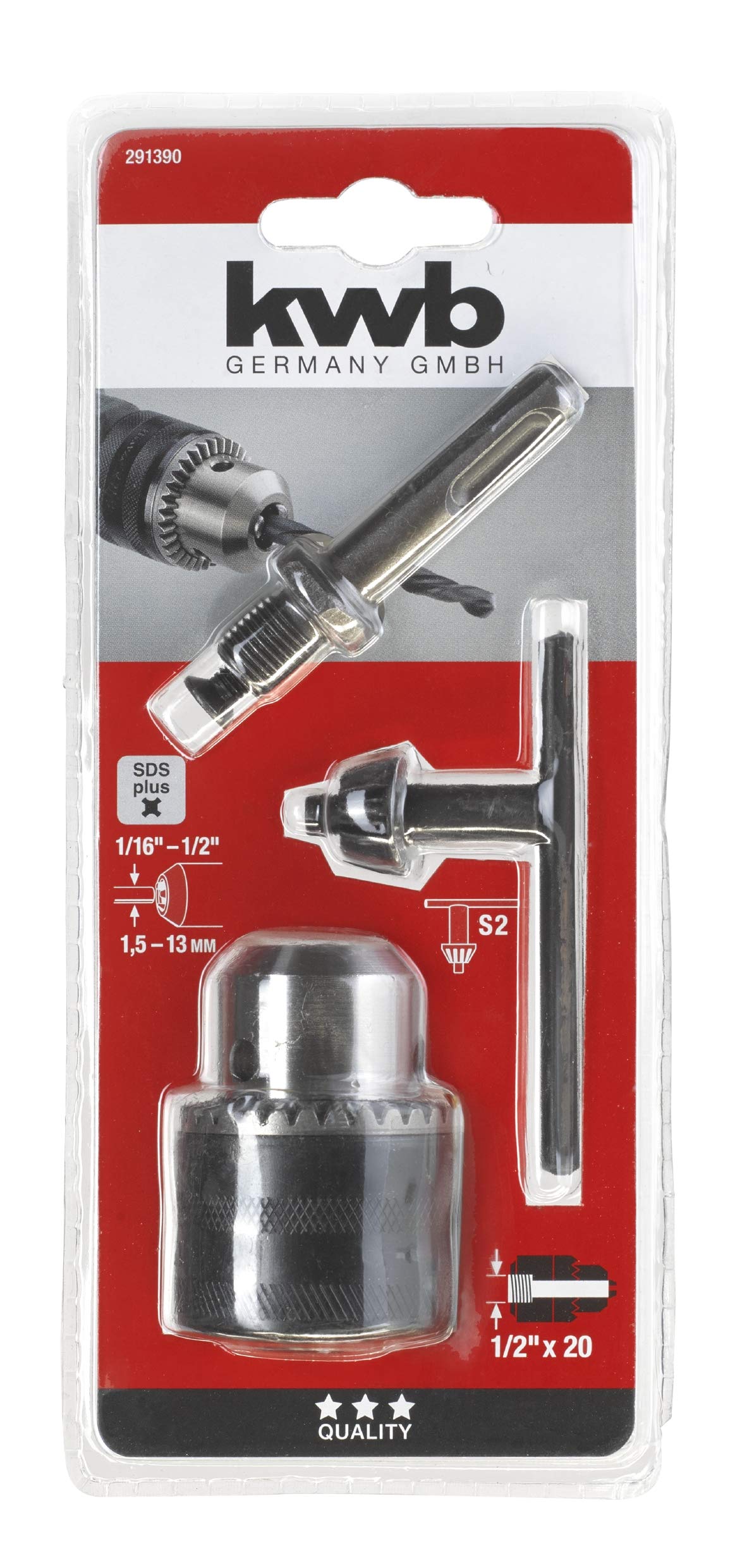 kwb Kraftixx ZK drill chuck 291390 - Amazon.com