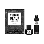 Kenneth Cole Vintage Black Eau de Toilette 2 PC Gift Set, Includes 1.7 Fl Oz Eau de Toillete Cologne for Men