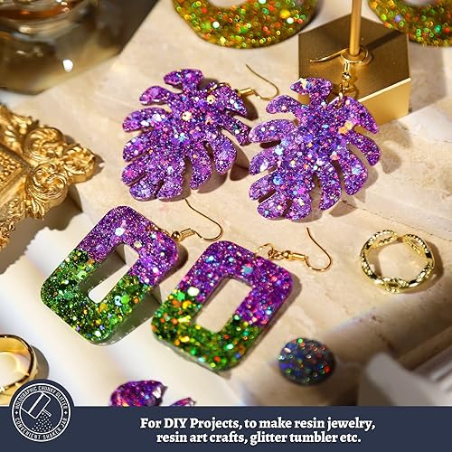 Vista 80 de LEOBRO Purpurina azul, 5.64 onzas / 5.64 onzas / 5.64 onzas / 5.64 onzas / 5.64 onzas / 5.64 onzas / 5.64 Azul pavo real láser