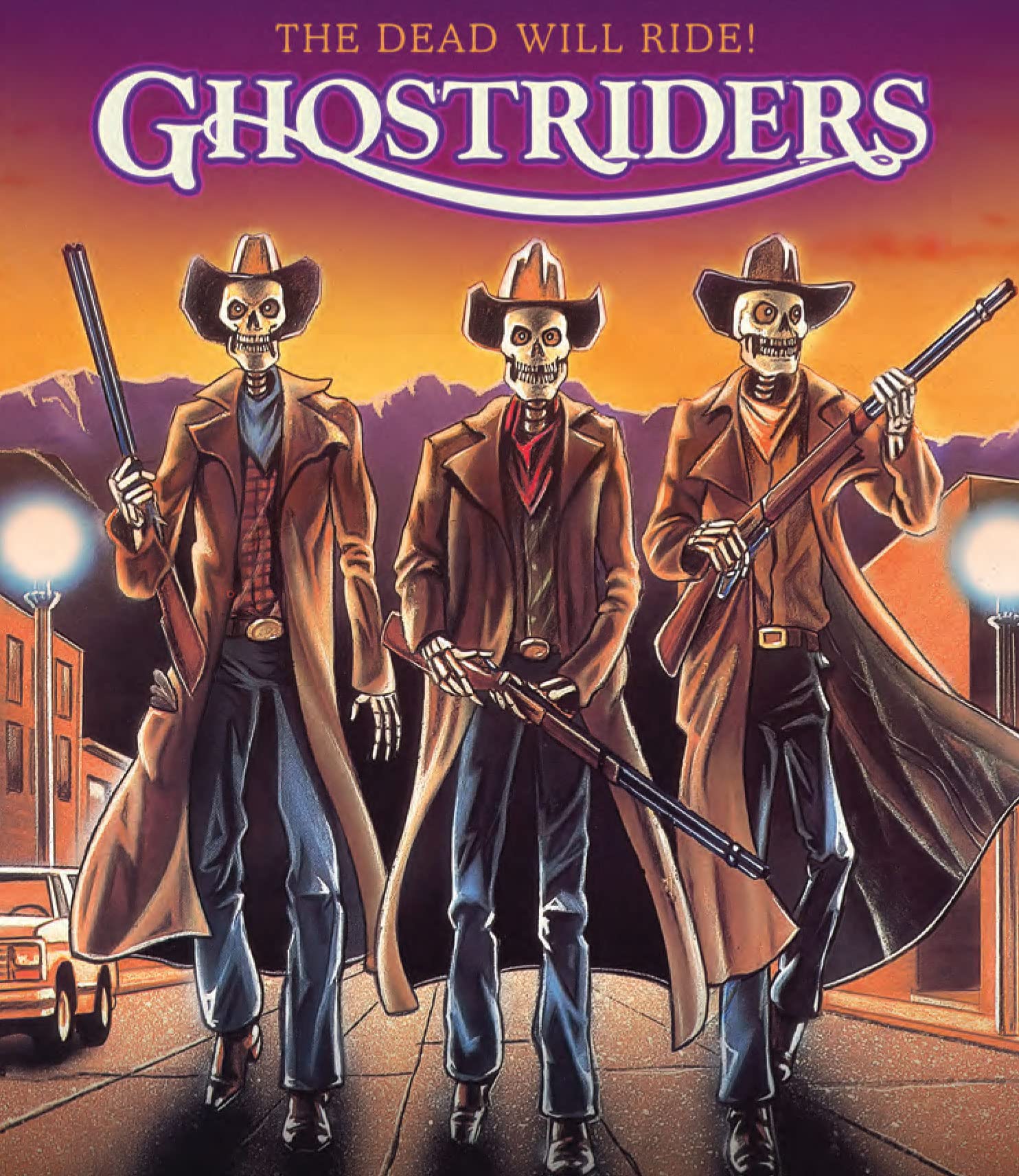 Ghostriders Blu-ray estadounidense disco de película clásica sobrenatural