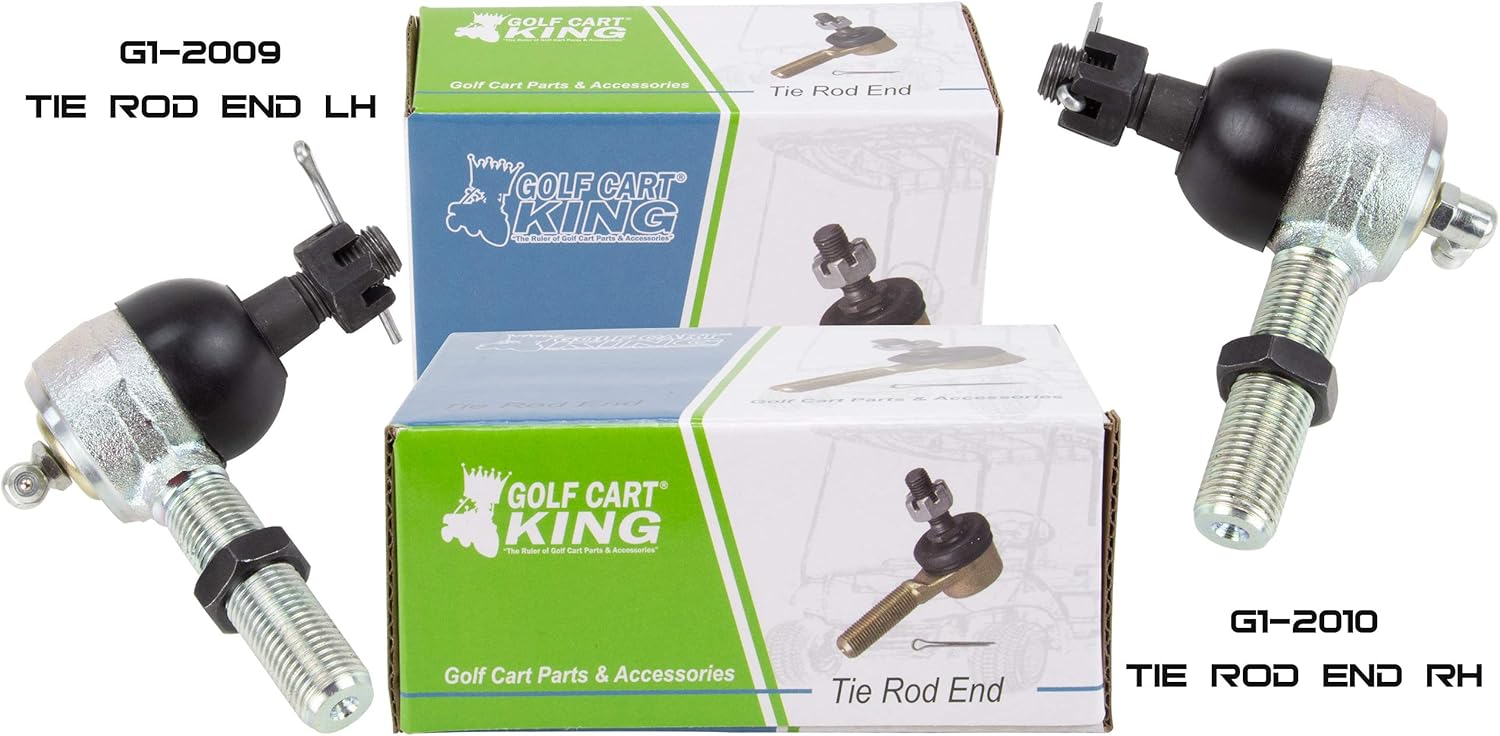 EZGO Tie Rod Ends (right & left thread) for 19652000 EZGO