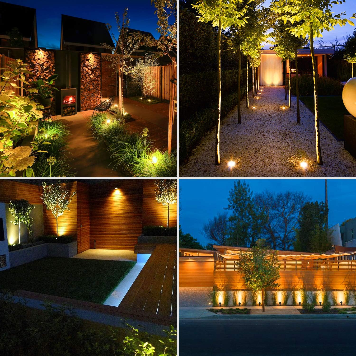 Promo 40% OFF MEIKEE Landscape Lights, 7W 12V Led Landscape Lights with Plug Pathway Lights Low Voltage Led Landscape Lighting Warm White IP66 Waterproof Spotlight for Yard,Lawn,Driveway, (8Pack)