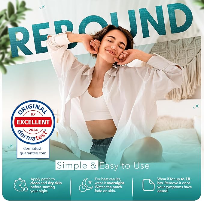 Recovery Patch, Drinking Patches for After Party Relief, Natural Party Recovery Patches for Hydration and Energy Support, All-Natural Ingredients and Vegan (1, 12, Count)