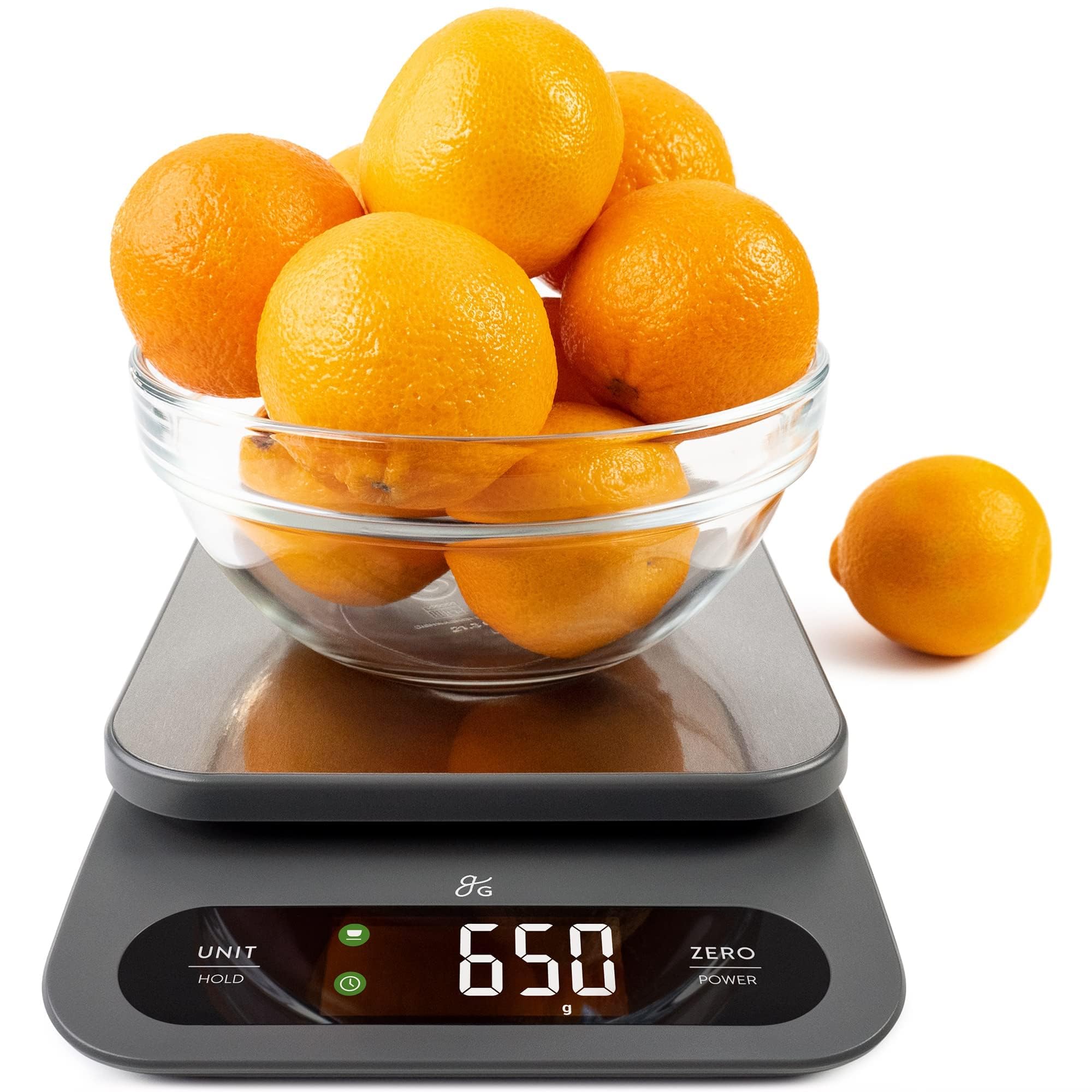 Greater Goods 22lb high-capacity kitchen scale stainless platform