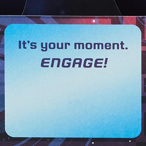 Miniatura 3 de Hallmark Paper Wonder Star Trek - Tarjeta desplegable (mensaje de la flota estelar) para cumpleaños, felicitaciones, graduaciones