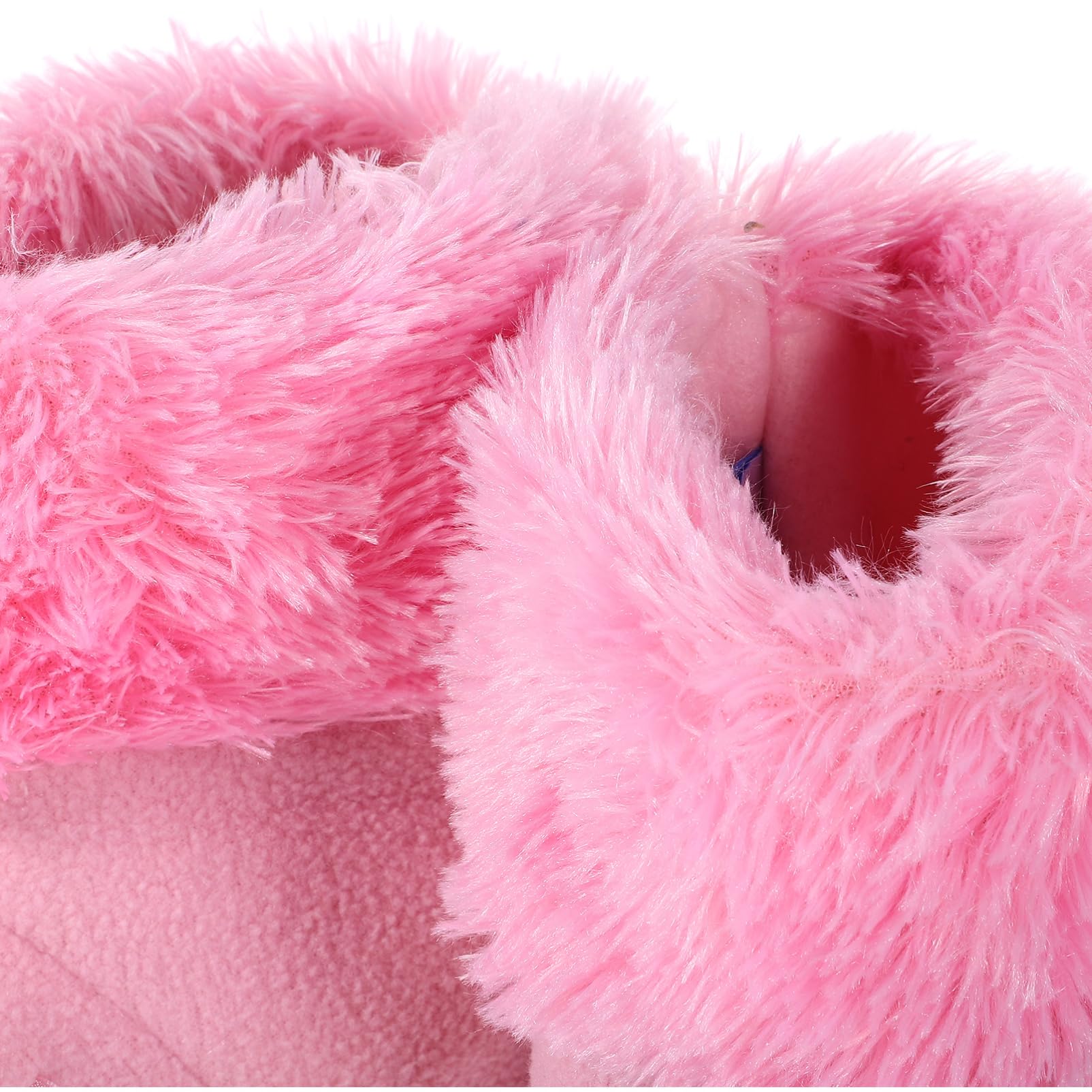 PACKOVE 1Set Electric Heated Plush Foot Warmer Shoes with Removable and Washable Winter Heating Slippers for for Cold Weather Use