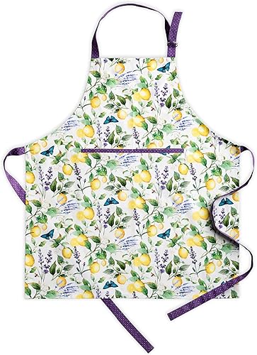 Miniatura 158 de Maison d' Hermine Delantal 100% de algodón para mujeres con bolsillo de cocina delantal de chef para hombres Cocinar Jardinería Servidor Camarera 19