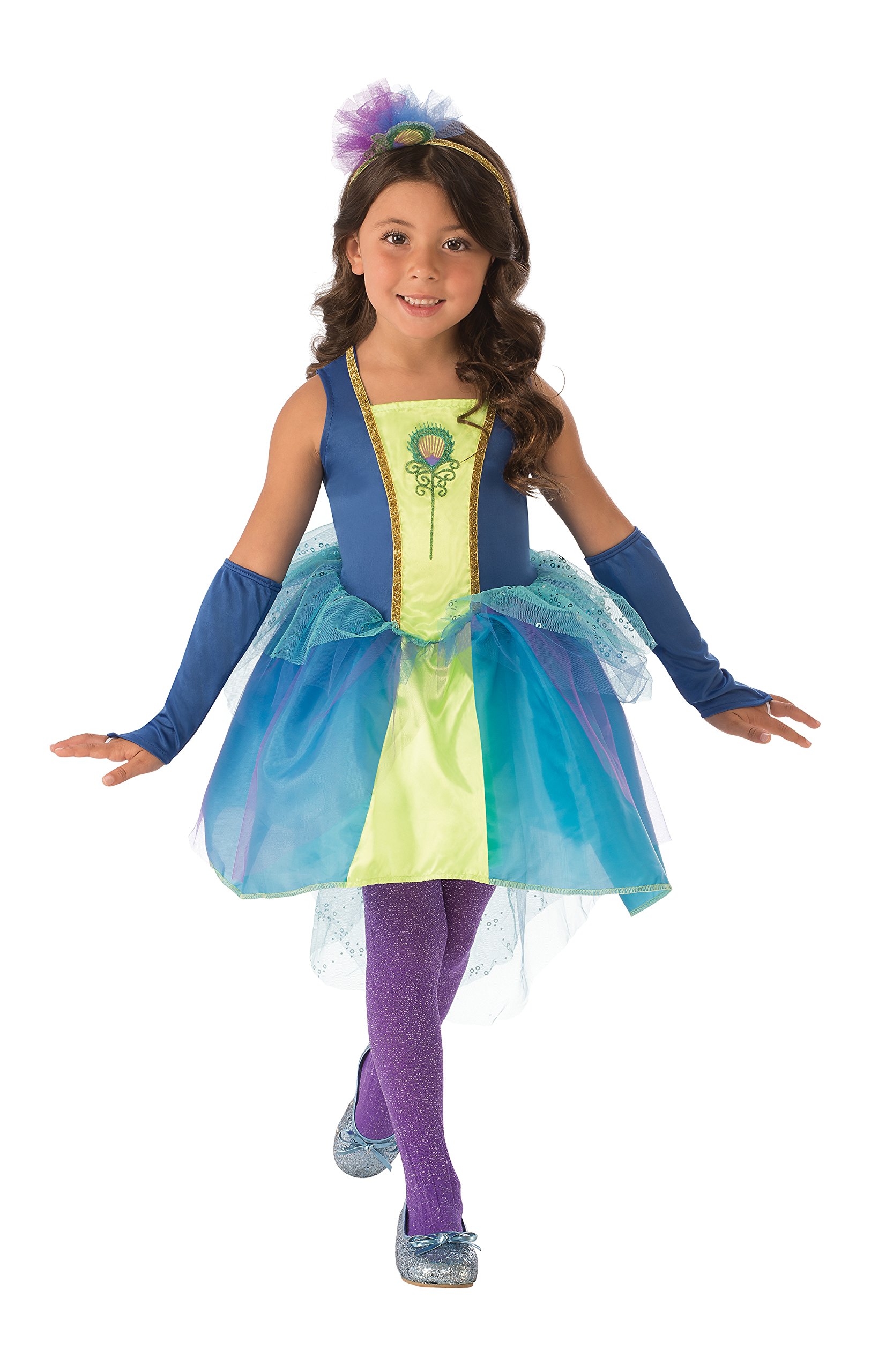 Rubie's - Disfraz infantil de pavo real