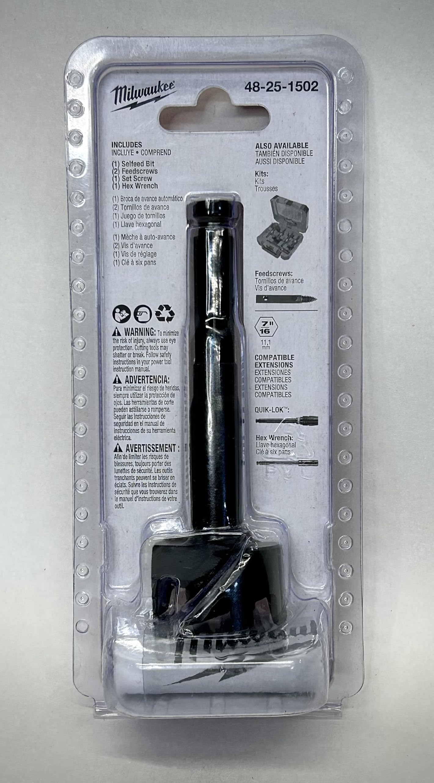 Milwaukee Accessory 48251502 - Punta in legno per boring