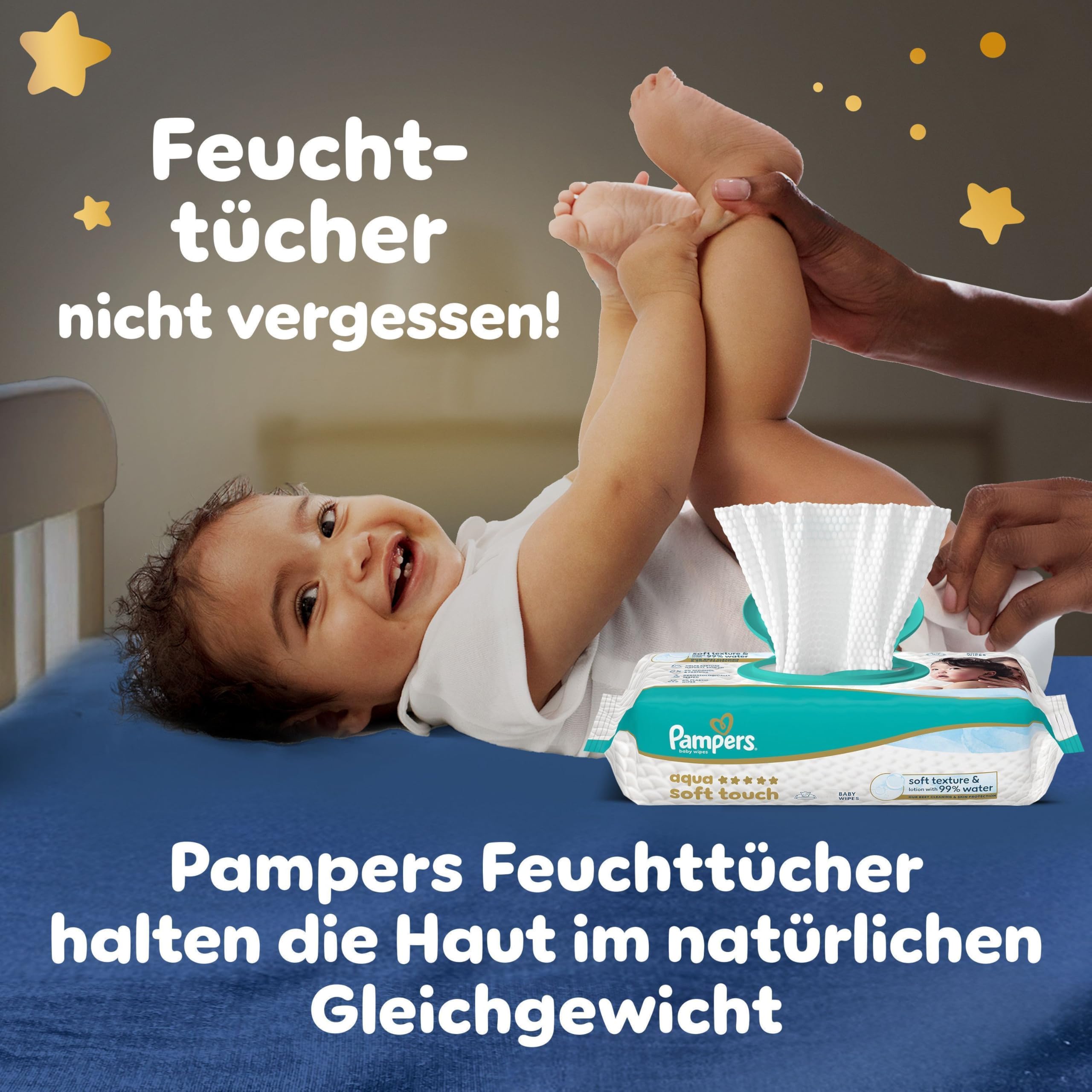 Pampers Night Pants Größe 7, 136 Windeln, 15kg+, bieten zusätzlichen Schutz für die ganze Nacht