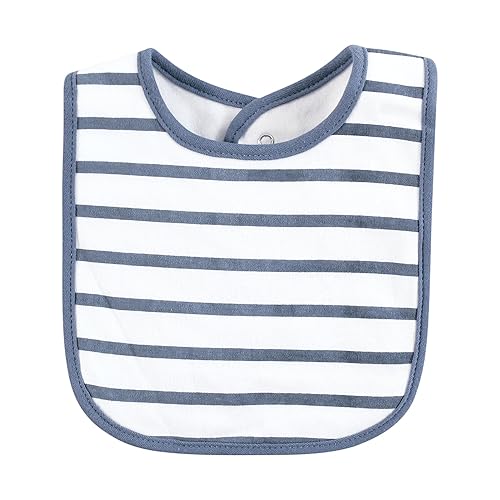 Miniatura 342 de Hudson Baby - Baberos unisex de algodón para bebés, Aviación, talla única