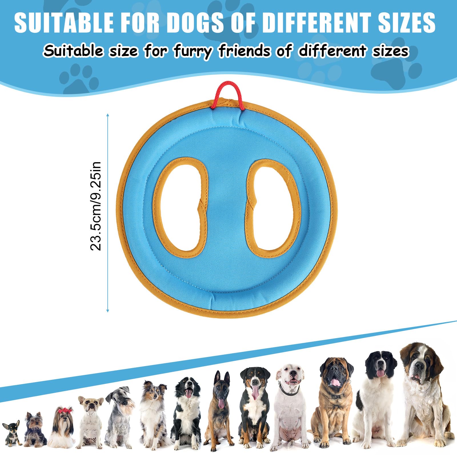 lasuroa Dog Flying Disc Toy - Image 2