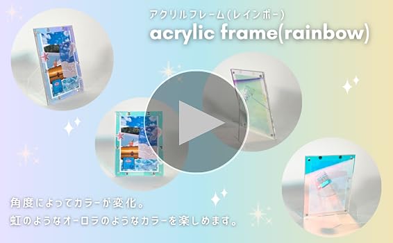 FUJICOLOR　PLAZA　レトロ　アクリルケース　フジカラープリント FUJICOLOR PLAZA レトロ アクリルケース フジカラープリント