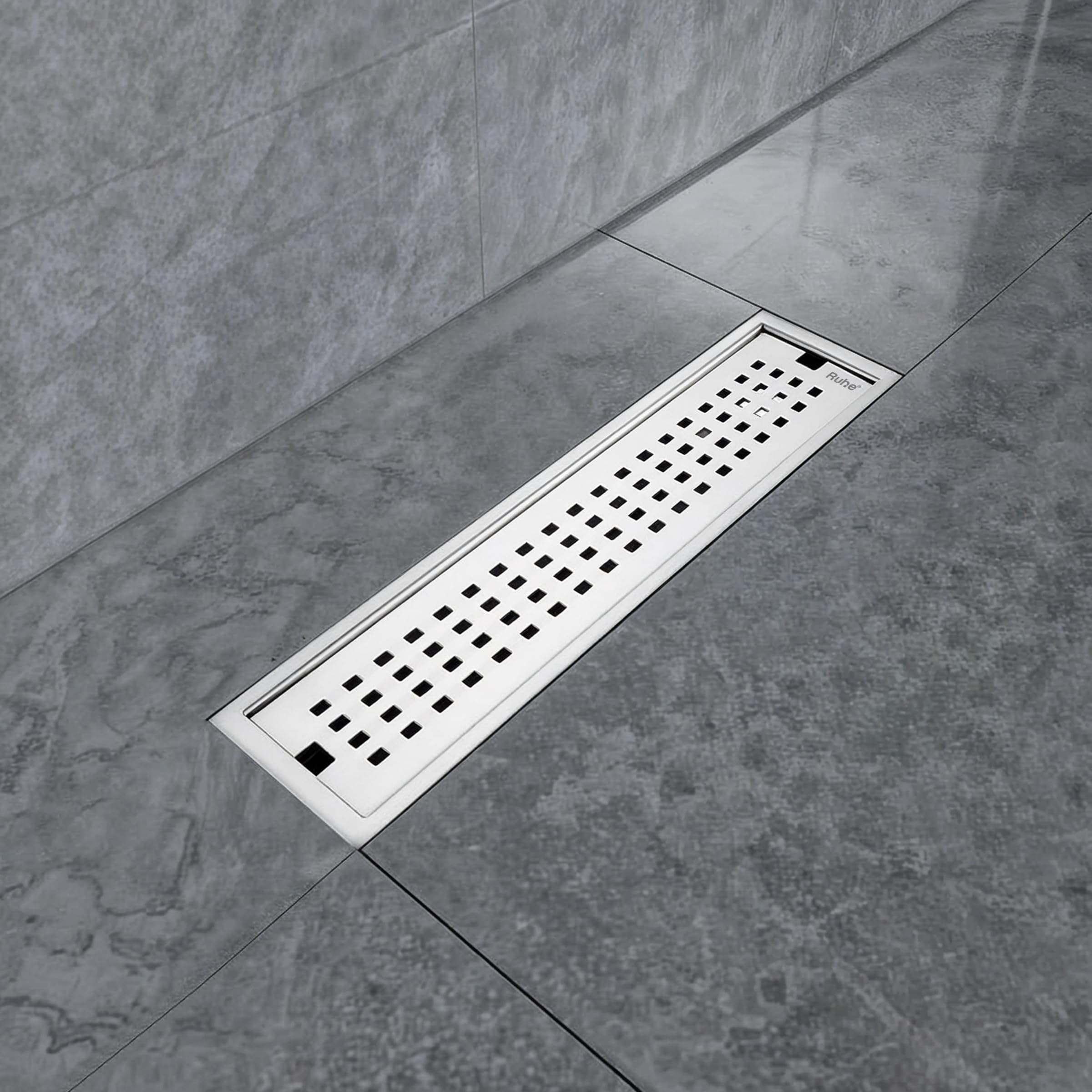 Ruhe® Palo 12 × 4 Inches Floor Drainer | 304 Stainless Steel Palo Shower Water Drain Channel/Waste Water Floor Drain | with Stainless Steel Trap and Side Hole | with Collar (B08L4WHLVG) Amazon Price History, Amazon Price Tracker