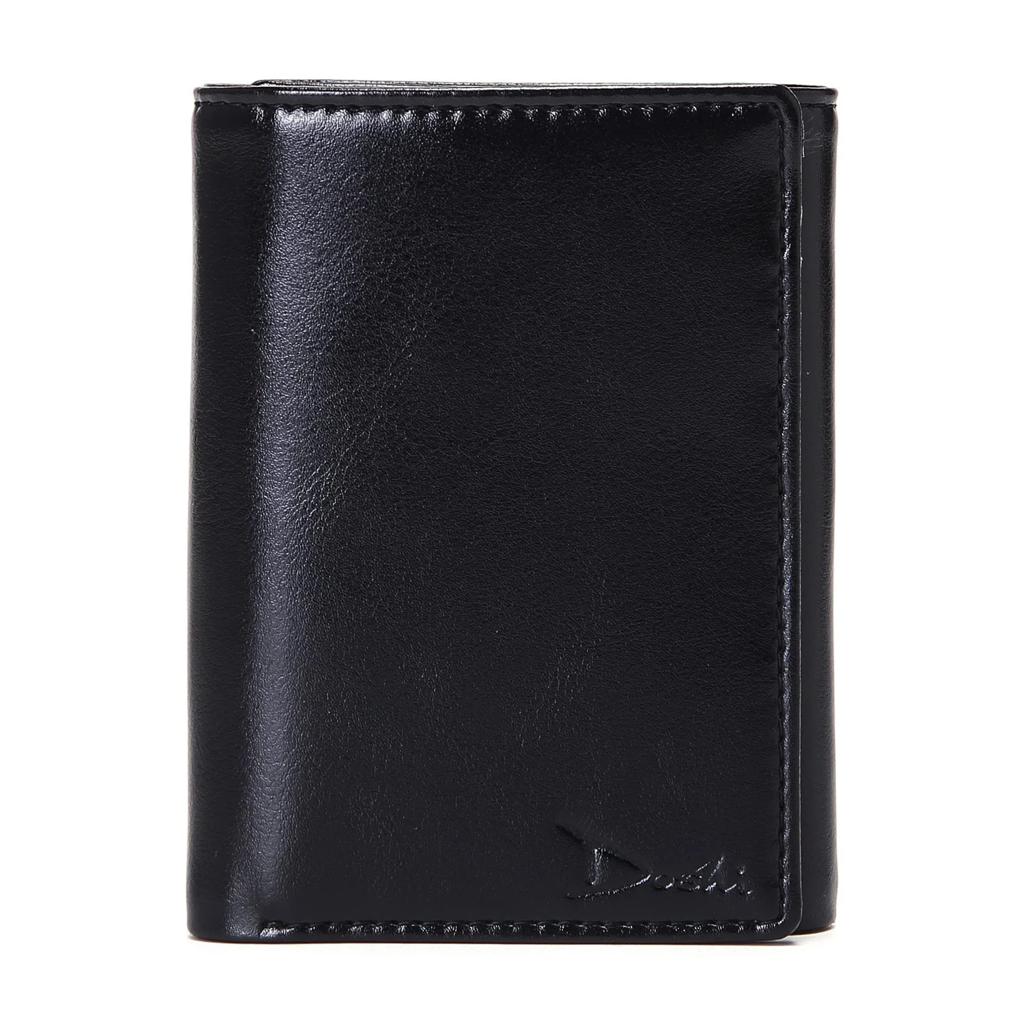 DOSHITrifold Vegan Wallet Black