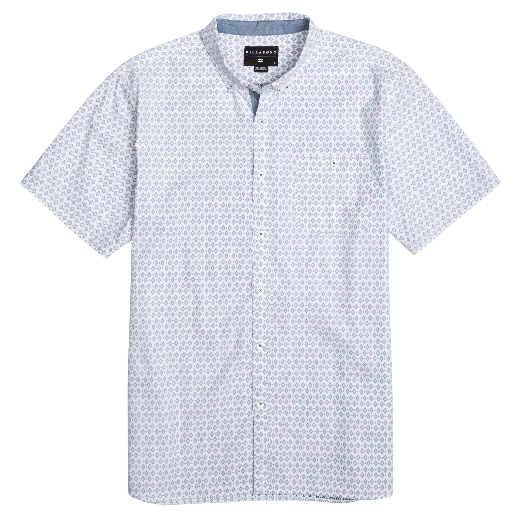 Billabong Men's Diamonds Short Sleeve Woven Shirt