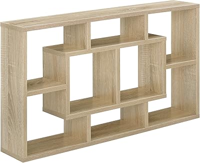 En Casa Estante De Pared Con 8 Compartimientos 85 X 47 5 X 16