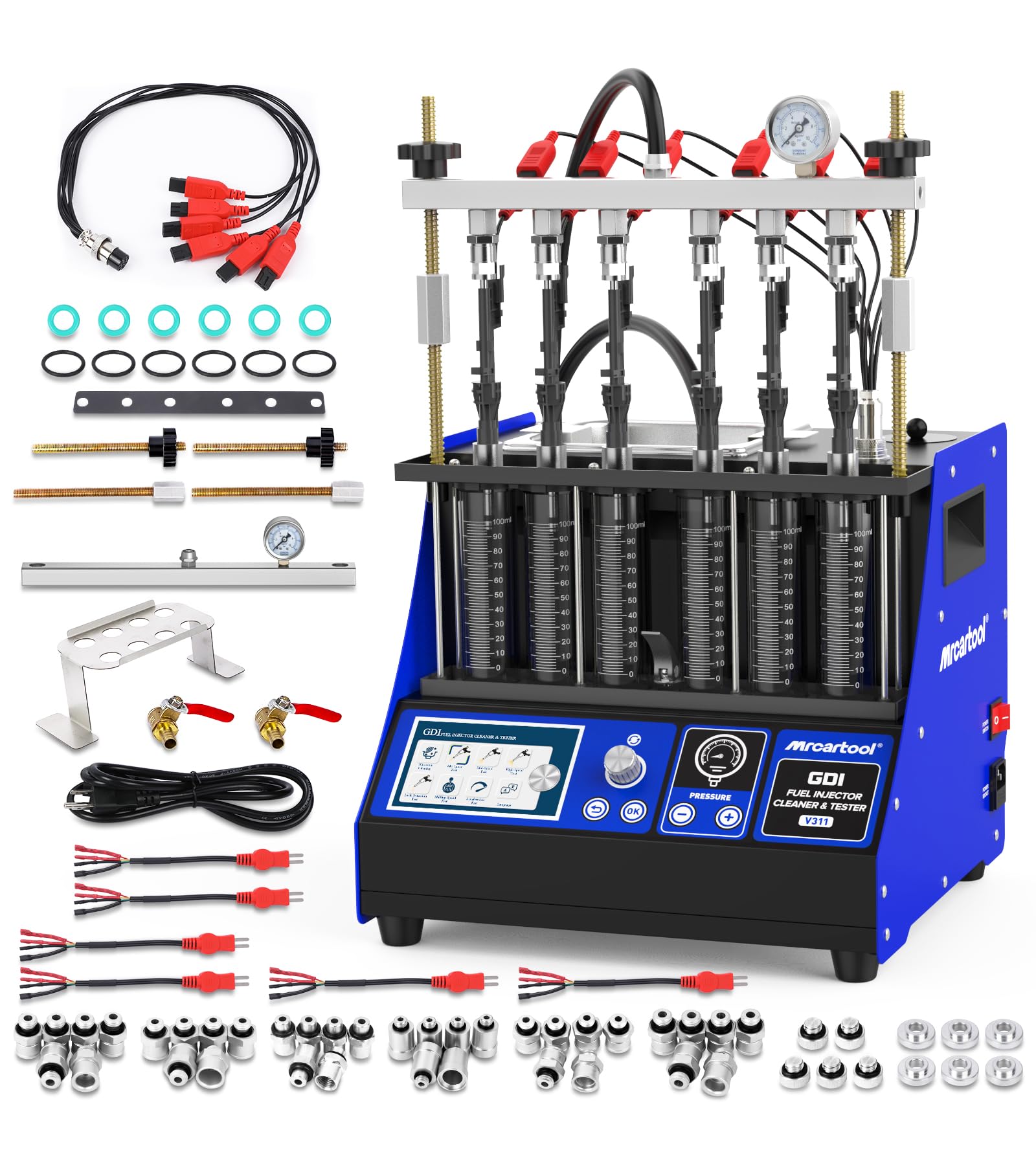 V311 Fuel Injector Cleaner Machine for GDI/EFI/FSI Injector Testing