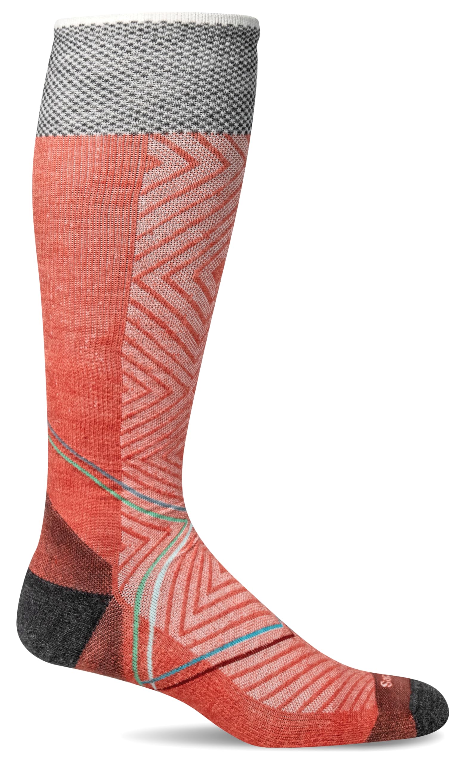 Sockwell Women's Pulse Graduated Compression Socks, Guava, Small-Medium