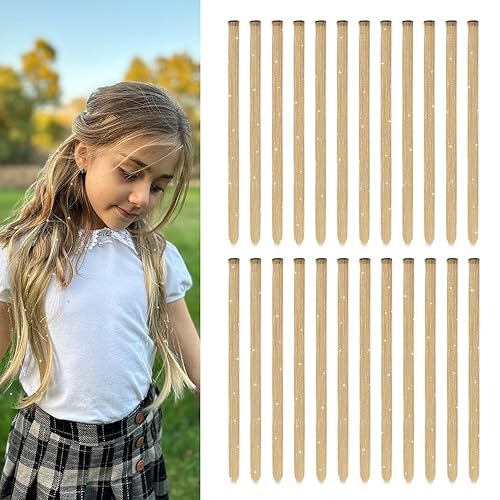 Dreamlover Extensiones de cabello de oropel con clip 2 en 1 para mujer, extensiones de cabello con pinzas y oropel con purpurina, accesorios para el