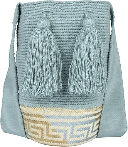 Miniatura 3 de Premium Wayuu Bag - 100% Original Colombian Mochila Wayuu - HandMade - Crocheted Tote Bag - Hand Woven