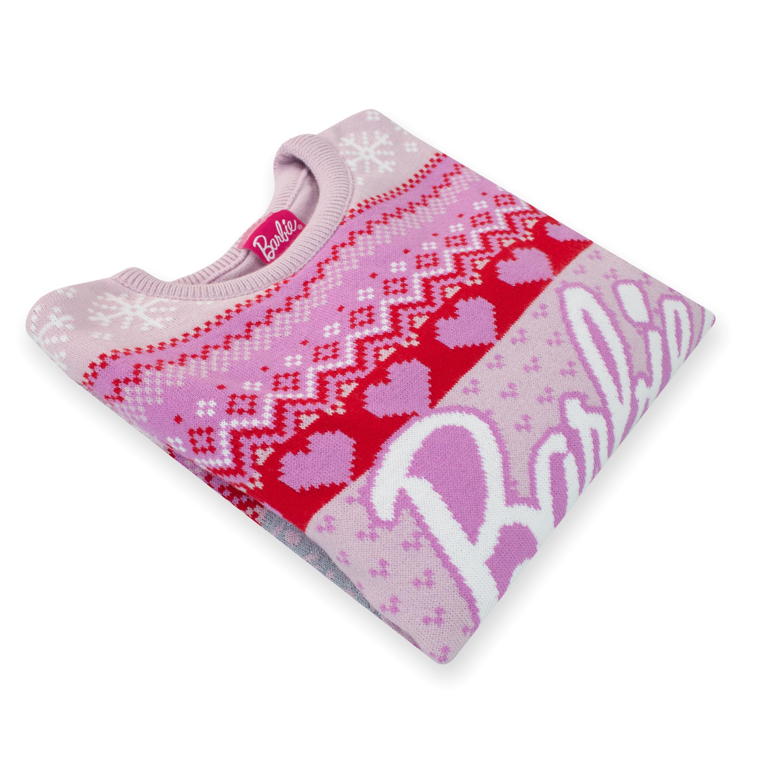 Barbie Świąteczny Sweter Dla Dziewczynek Oficjalny Towar