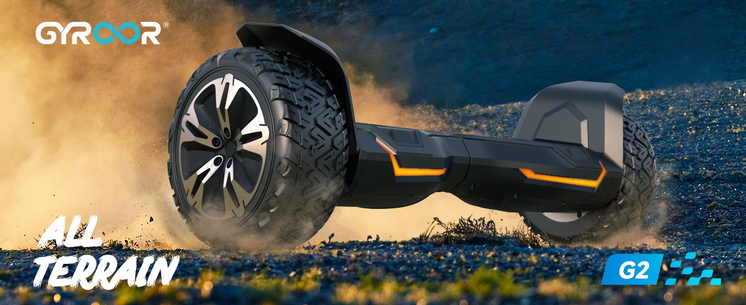 Amazon.com: Gyroor Warrior 8.5 inch All Terrain Off Road Scooter