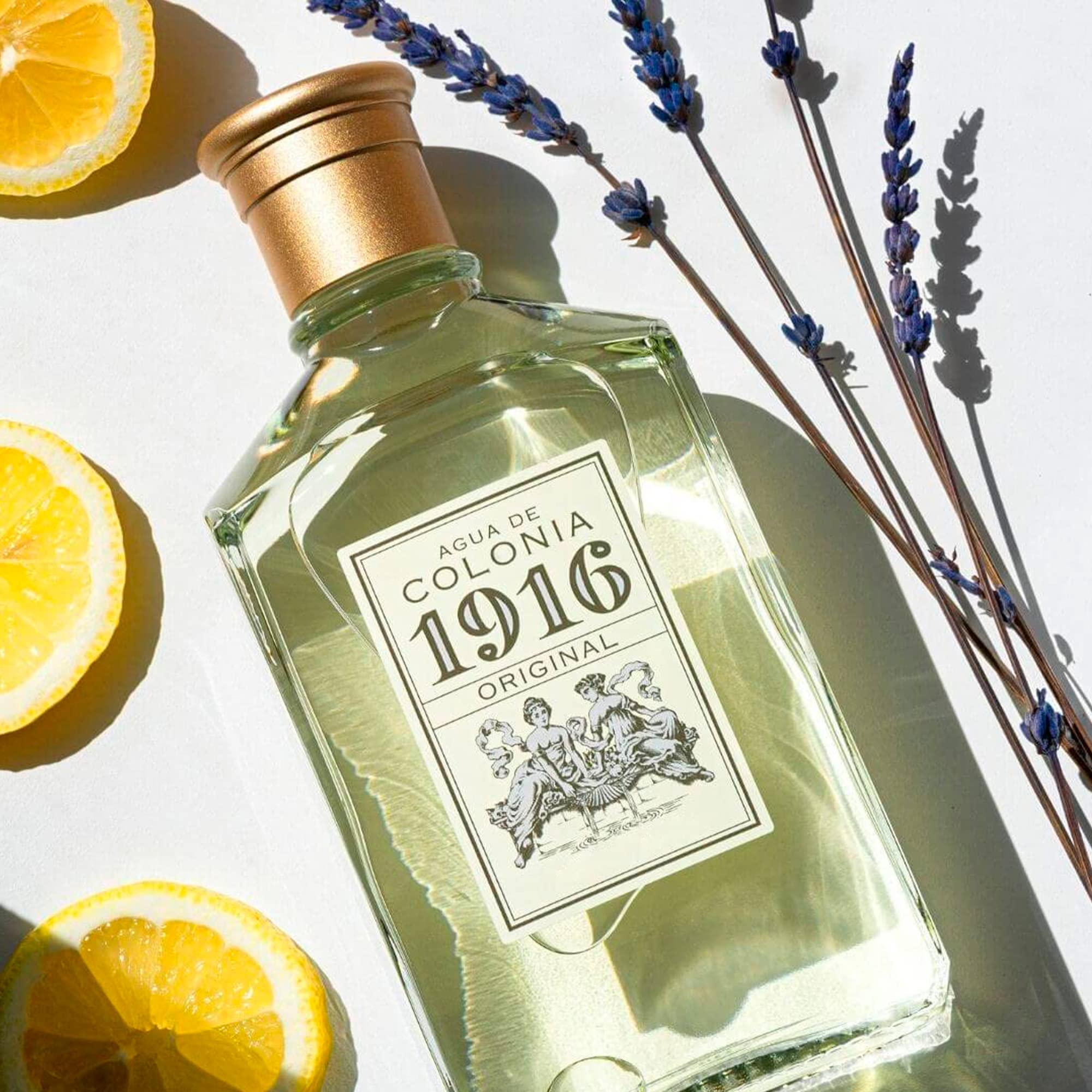 Original 1916 Agua de Colonia Unisex, Eau de Toilette Hombre y Mujer, Fragancia Cítrica y Floral